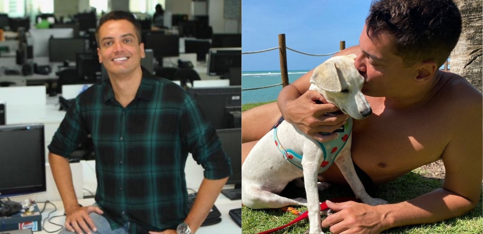 Leo Dias publica desabafo após condomínio proibir livre circulação de sua cachorrinha