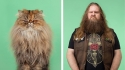 Fotógrafo cria ensaio para mostrar semelhanças entre pets e seus donos. (Foto: Instagram/ gezgethings)