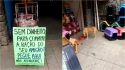 Pet shop de Minas Gerais doa ração para quem não pode pagar pelo insumo. (Foto: Facebook/Rafael Bruna)