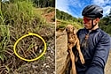 O que faço contigo, cara?: Ciclista interrompe treino para salvar cabritinha e acaba levando-a para casa.