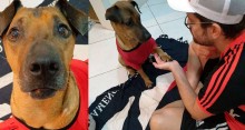Torcedor do Flamengo rifa ingresso para salvar cachorrinho e tem surpresa mais que especial