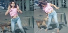 Jovem viraliza após ser mordida por cachorro enquanto gravava vídeo para o TikTok