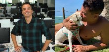 Leo Dias publica desabafo após condomínio proibir livre circulação de sua cachorrinha