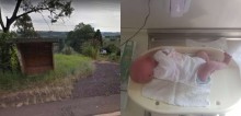 Cachorro encontra bebê recém-nascida abandonada e late insistentemente em busca de ajuda