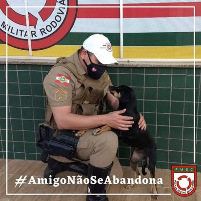 Foto: Facebook/Polícia Militar Rodoviária de Santa Catarina