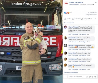 Foto: Facebook / London Fire Brigade