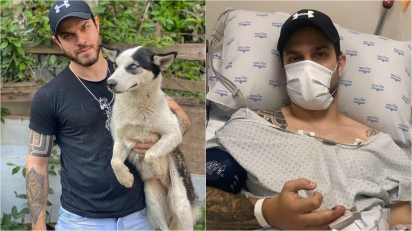 Ativista da causa animal, Felipe Becari é picado por cobra jararaca e está internado se recuperando. (Foto: Instagram/felipebecari)