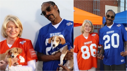 Snoop Dogg e Martha Stewart comandam popular atração sobre pets, o Puppy Bowl deste ano.