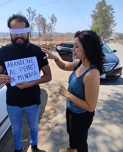 O cúmplice delatou para a noiva do amigo a atitude cruel.