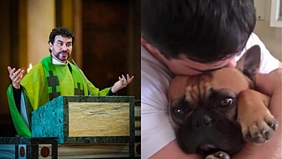 Padre Fábio de Melo faz homenagem emocionante a Luquinha, seu cão que faleceu