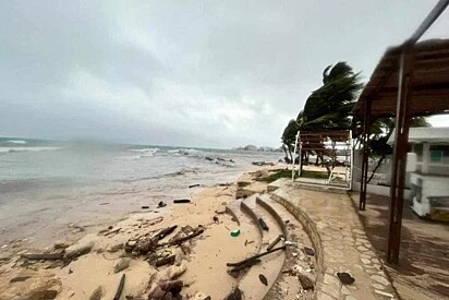 Furacão atinge costa de Nicarágua