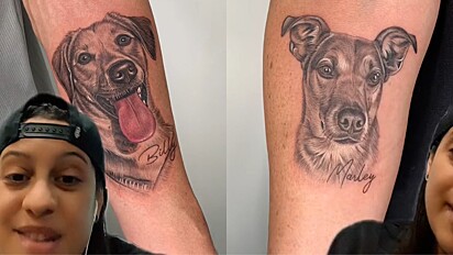 Tatuadora especialista em tatuagens realistas de animais revela qual raça é mais procurada para sua arte.