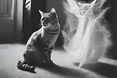 Gatos podem ver fantasmas e espíritos?