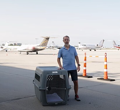 Matt Meeker, presidente da companhia aérea Bark Air.