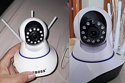 Câmera IP Robô 360º com Microfone e Visão Noturna | R$76,98