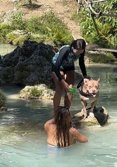 Rambo aproveitou o passeio ao máximo.