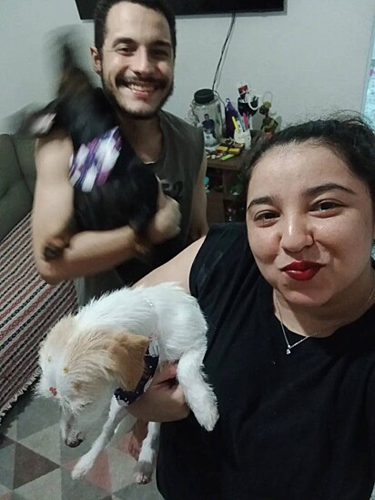 Nina ganhou uma família amorosa.