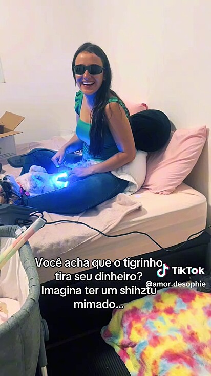 O laser é indolor.