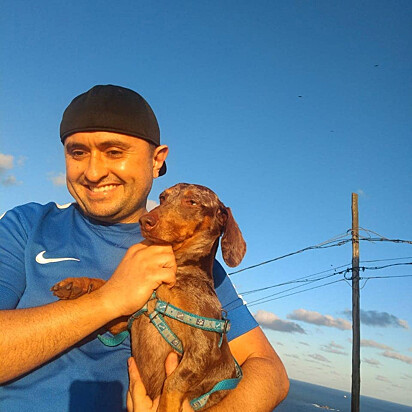 De resgatado a melhor amigo: Pelanka agora pedala com o tutor.