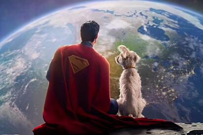 Krypto, o supercão, está confirmado no filme.
