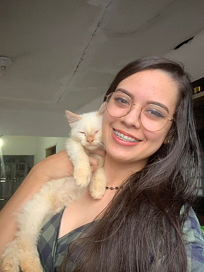 Gordou ganhou um ótimo lar, mas sentia falta da ONG.