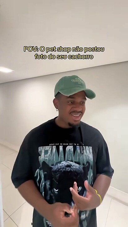 Irê queria ver uma foto do seu cão no perfil do estabelecimento.