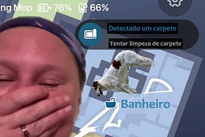 Família recebe alerta misterioso do aspirador de pó e descobre novo morador no banheiro
