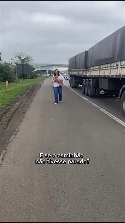O resgate foi só o início da jornada de Brisa.