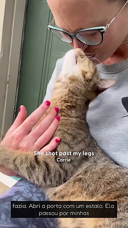 Carrie não esperava que fosse ser avó temporária.