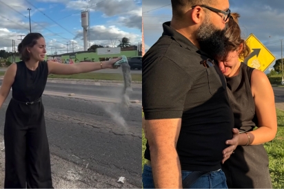 Após perder pet, tutora faz emocionante homenagem à cachorrinha no local onde se conheceram.
