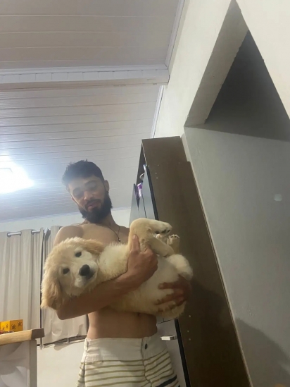O cachorrinho do Natan.