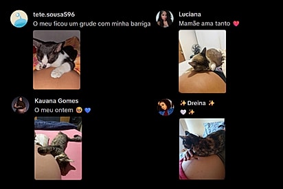 Nos comentários, muitas gestantes compartilharam experiências parecidas.