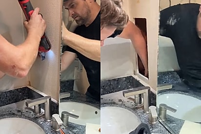 Mulher ouve uivos nas paredes do banheiro e o que os socorristas encontram deixa todos atordoados