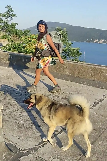 Reka e o cão.