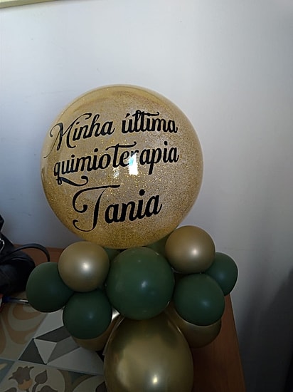 Tânia ganhou uma companheira leal durante seu tratamento.