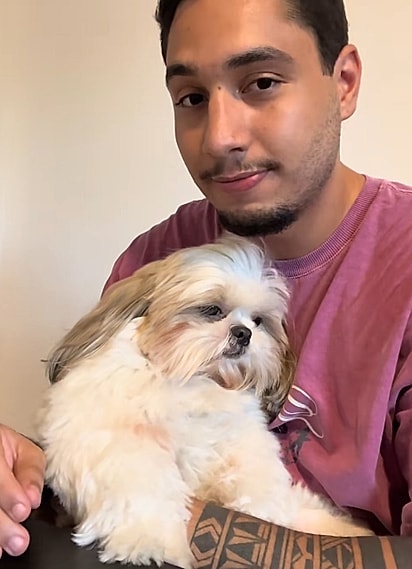 Ogui com cara de ‘coitadinho da Silva’.