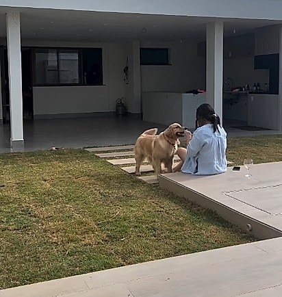 Sol é o xodó da família.