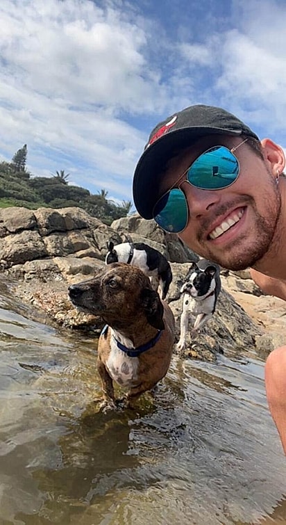 Brinjal sempre foi apaixonado por água.