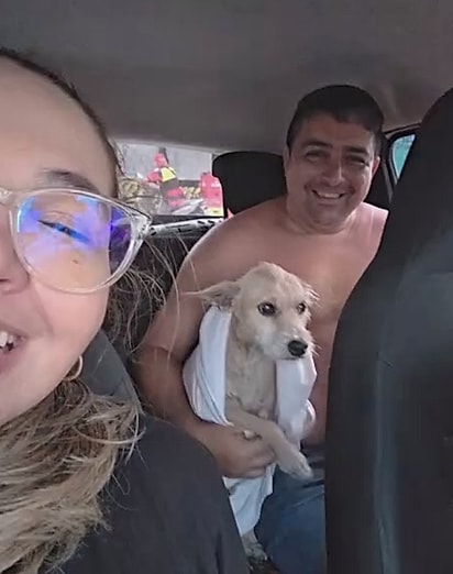 Natalina foi levada diretamente à clínica.