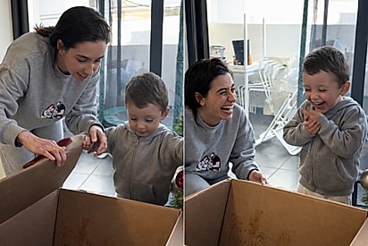 Pedido ao Papai Noel se torna realidade e menino ganha melhor presente de Natal.