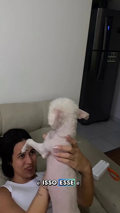 A tosa precisou ser bem baixa.