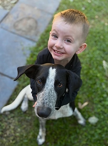 Pingo e o filho de Janaína.