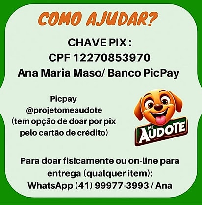 Formas de ajudar o projeto.