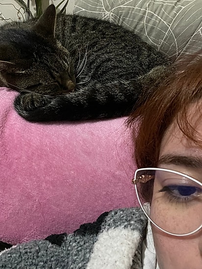 Meg é uma gatinha muito carinhosa.