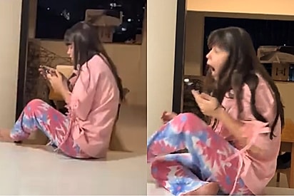 Mentira!: Jovem não acredita ao perceber que escondidinho no banheiro estava a filhote fofa dos seus sonhos