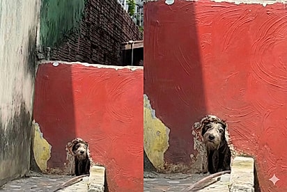 Cachorrinha abandonada por meses em casa vazia é resgatada e ganha novo começo