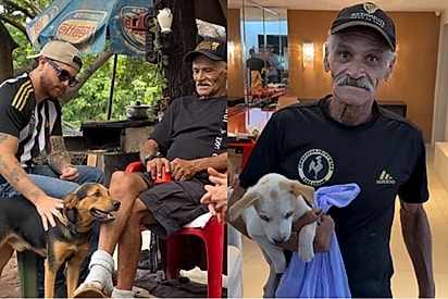 Essa é a sua casa: Após 9 anos nas ruas, homem ganha lar para viver com dignidade ao lado dos seus cães.