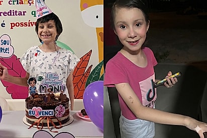 Após vencer grande batalha pela vida, Manu se emociona ao ganhar o bichinho dos sonhos e receber comentário da ídola