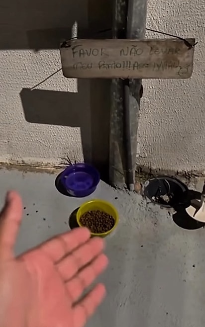 O comediante ficou revoltado pois o pote havia sido levado novamente.