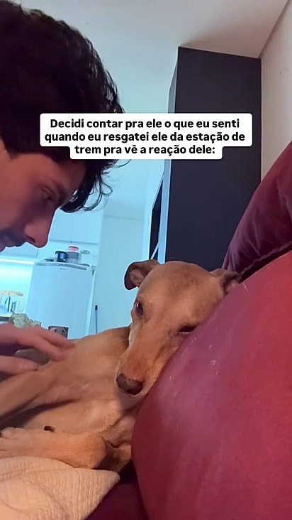A conexão entre os dois foi instantânea.